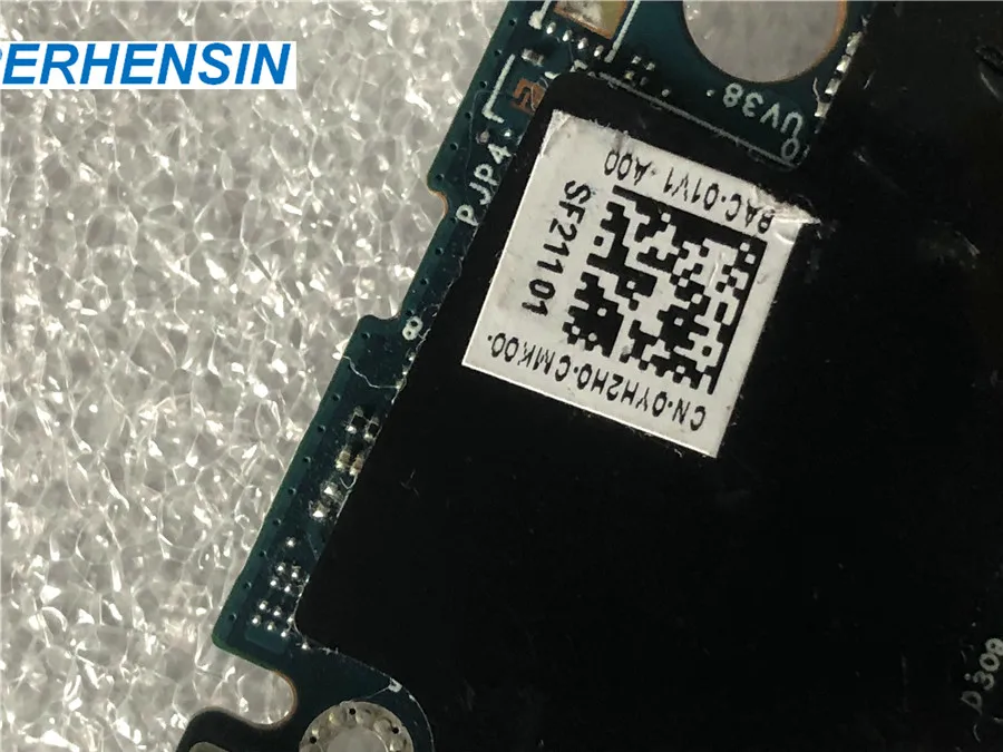 de áudio, original para DELL XPS 15 9575, YH2H0, 0YH2H0, LS-F211P