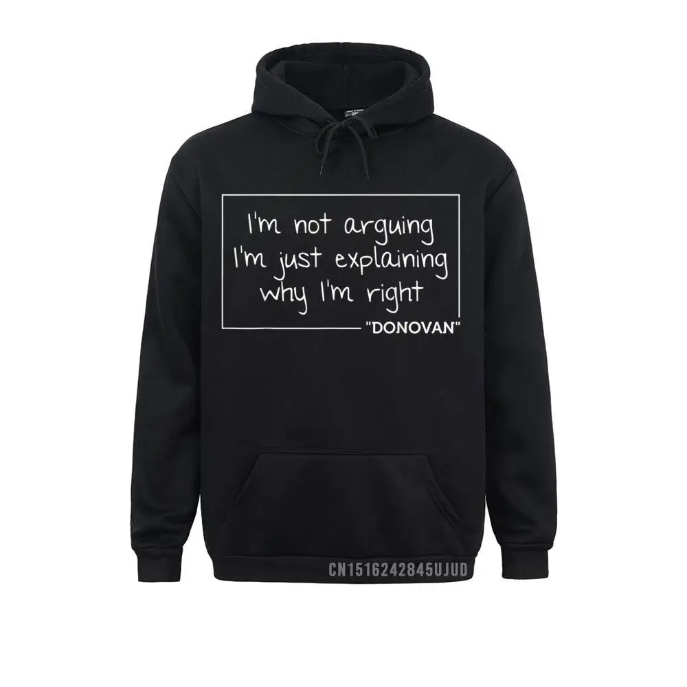 

DONOVAN Quote Funny Birthday Name Gift Idea Pullover Fall Hoodies Long Sleeve Chinese Style Clothes Printed Sweatshirts