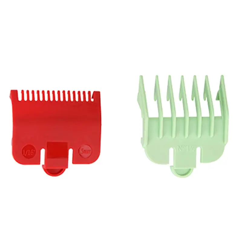 2pcs Professional Cutting Guide Comb Hairdressing Tool 1.5mm 3mm Set - Цвет: Guide Comb