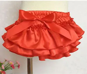 Baby Girl Ruffle Bloomers Diaper Covers Baby Shorts Satin Panties Newborn Photography Props Toddler Bloomers 13 Colors (3)