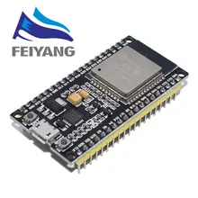 ESP-32 ESP32 беспроводной WiFi Bluetooth макетная плата 2,4 ГГц CP2102 микро USB двухъядерный модуль ESP-32S аналогичный ESP8266
