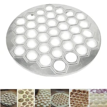 1 шт. 37 отверстий пельменка форма для пельменей равиоли алюминиевая форма пельменский сделать кондитерские изделия Кухня DIY Инструменты JiaoZi делая инструмент