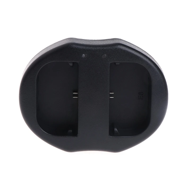 LC-E6E USB двойное зарядное устройство для Canon LP-E6 EOS 6D 7D 5D Mark II III 70D 60D