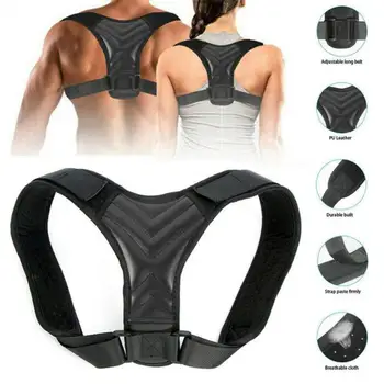 

Brace Support Belt Adjustable Back Posture Corrector Clavicle Spine Back Shoulder Lumbar Posture Correction