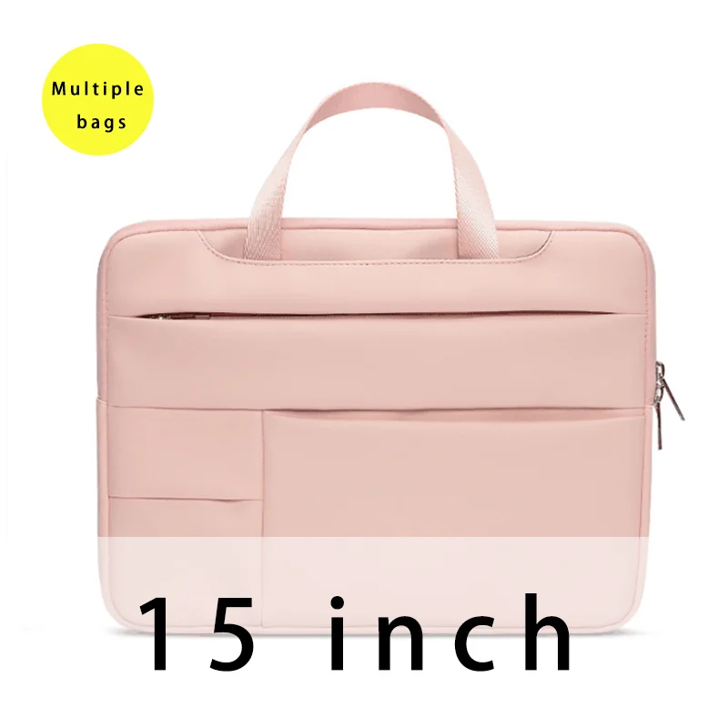 15inch pink 13,3 дюймов ручка сумка для iPad Pro 12,9 ''чехол противоударный кейс для ноутбука для iPad Pro 12,9 дюйма планшета - Цвет: 15inch pink