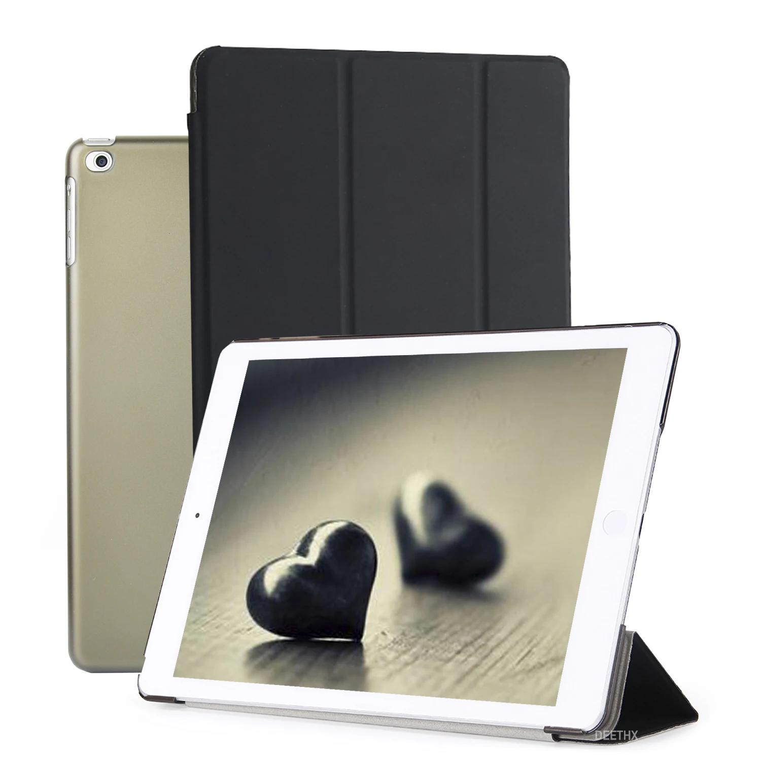 DEETHX Hot 9.7 inch Case for Apple iPad Air retina cover Ultra Slim Auto Sleep Cover new ipad 2017 2018 3 model use | Компьютеры и