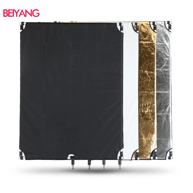 

BEIYANG 60x90cm 24''x35'' 5 In 1 Multi Disc Photography Studio Photo Oval Collapsible Light Reflector Detachable Reflector
