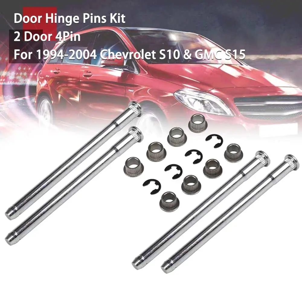 Для 1994-2004 Chevy S10& для GMC S15 дверные шарнирные штифты Pin Kit 2 двери OT270