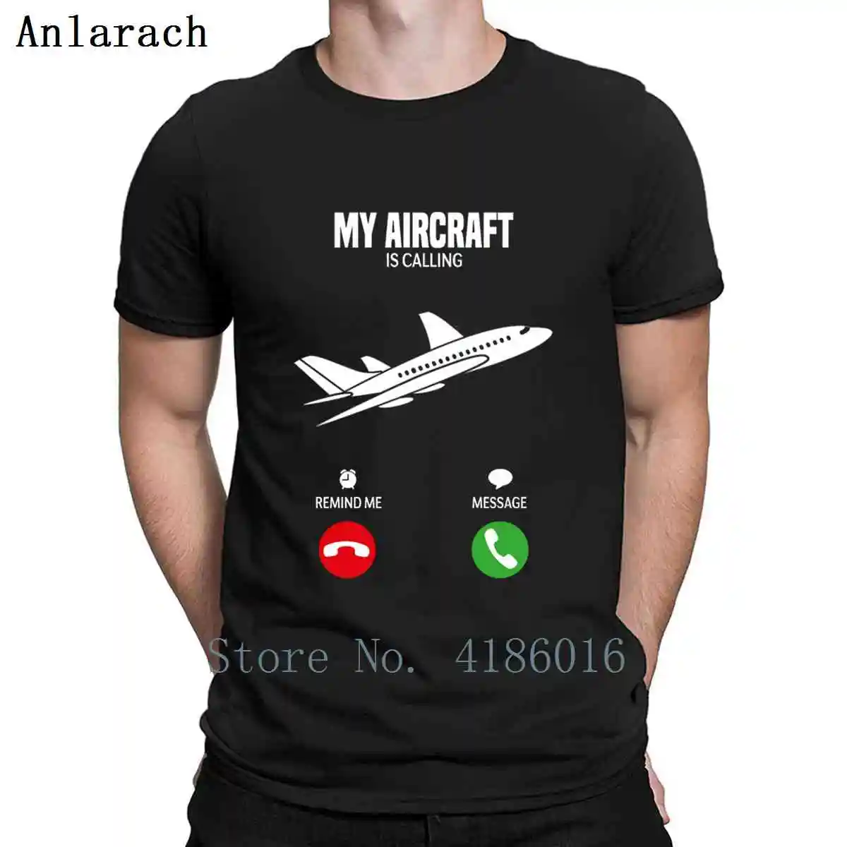My Aircraft Is call Plane Подарочная футболка Новая модная летняя хлопковая Футболка с