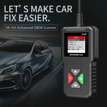 

OBD2 Scanner Check Engine Fault Diagnostic Scan Tool EOBD Automotive Code Reader Durable And Practical To Use
