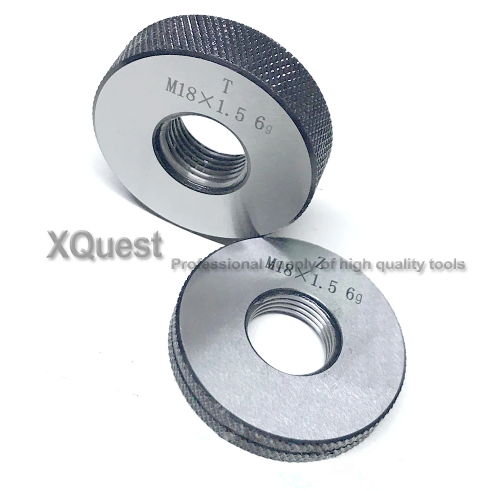Juego De Anillos De Roscas Métricas Nuevo - Para Verificar Medidas De M11 A M16, Clase 6g