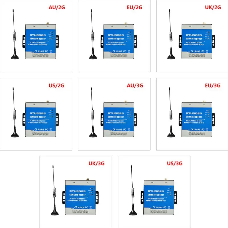 1 комплект GSM RTU5025 беспроводной открывалка реле дистанционное управление доступом 2/3g