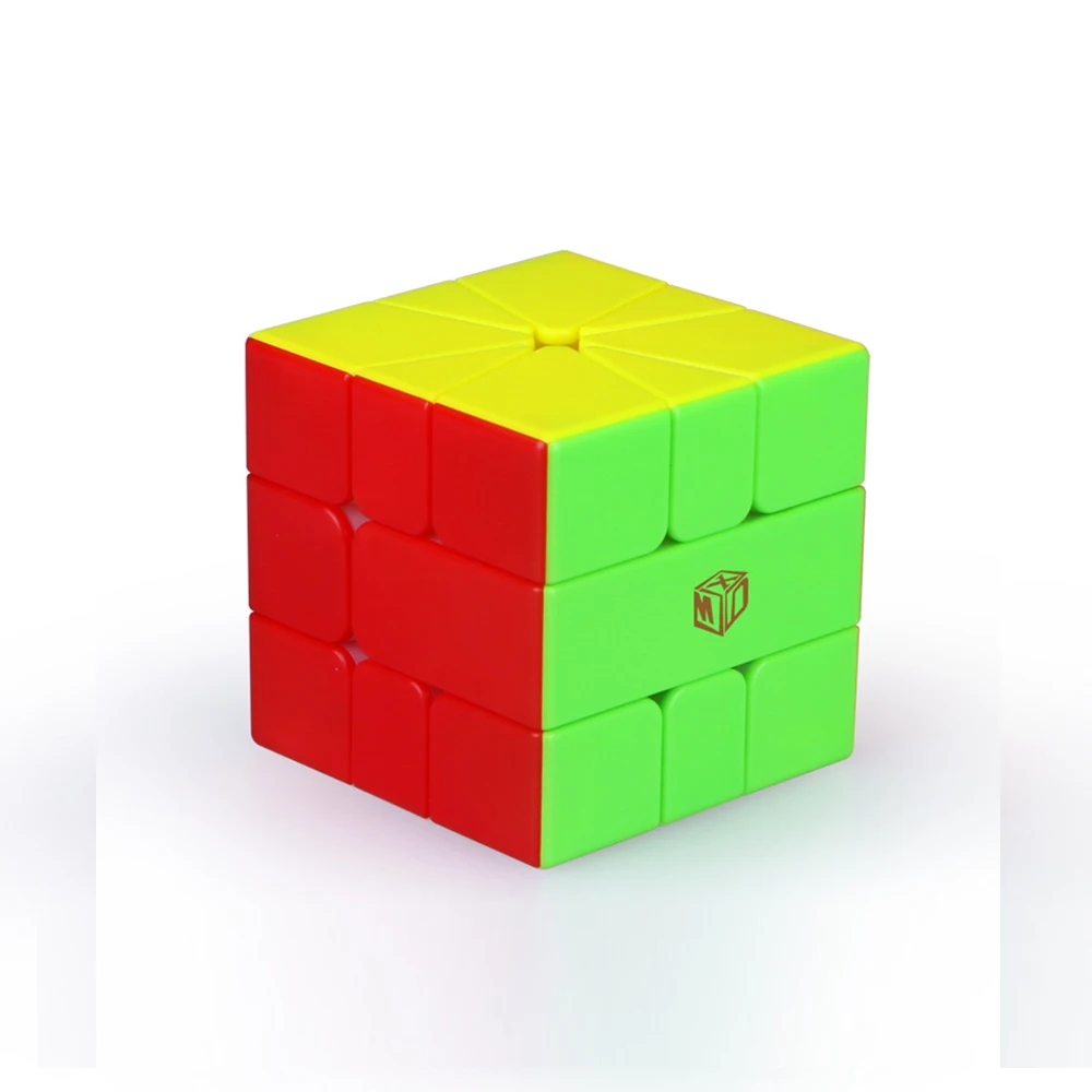 IQ-Cubes QiYi X-Man Magnetic Strange-Shape 3x3 Cube High Speed Cube Puzzle Magic Professional Learning&Educationa Cubos Kid Toys - Цвет: Half Magnetic Multi