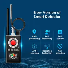 K88 rilevatore anti-spia multifunzione telecamera GSM Audio Bug Finder segnale GPS Tracker RF rileva Eavesdropper proteggi la Privacy