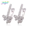 Juya Hand made Basic Bail Earring Hooks Clasps Accessories For DIY Women Fashion Earrings Jewelry Making Supplies Material ► Photo 2/6