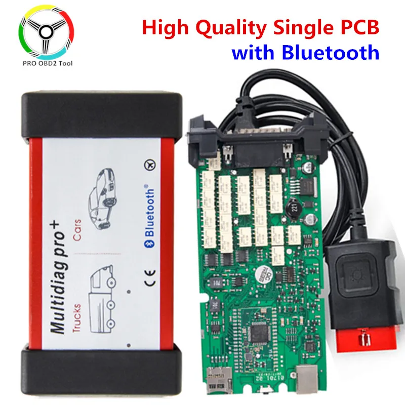 DS TCS Multidiag Pro Зеленая Одиночная печатная плата real 9241A чип 2016 R1 Бесплатный генератор