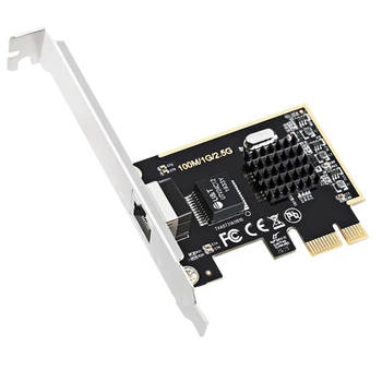 

2.5G Network Adapter PCIe1X 2.5G Lan Card with Realtek8125 Network Game Network Card 2500M Network Adapter