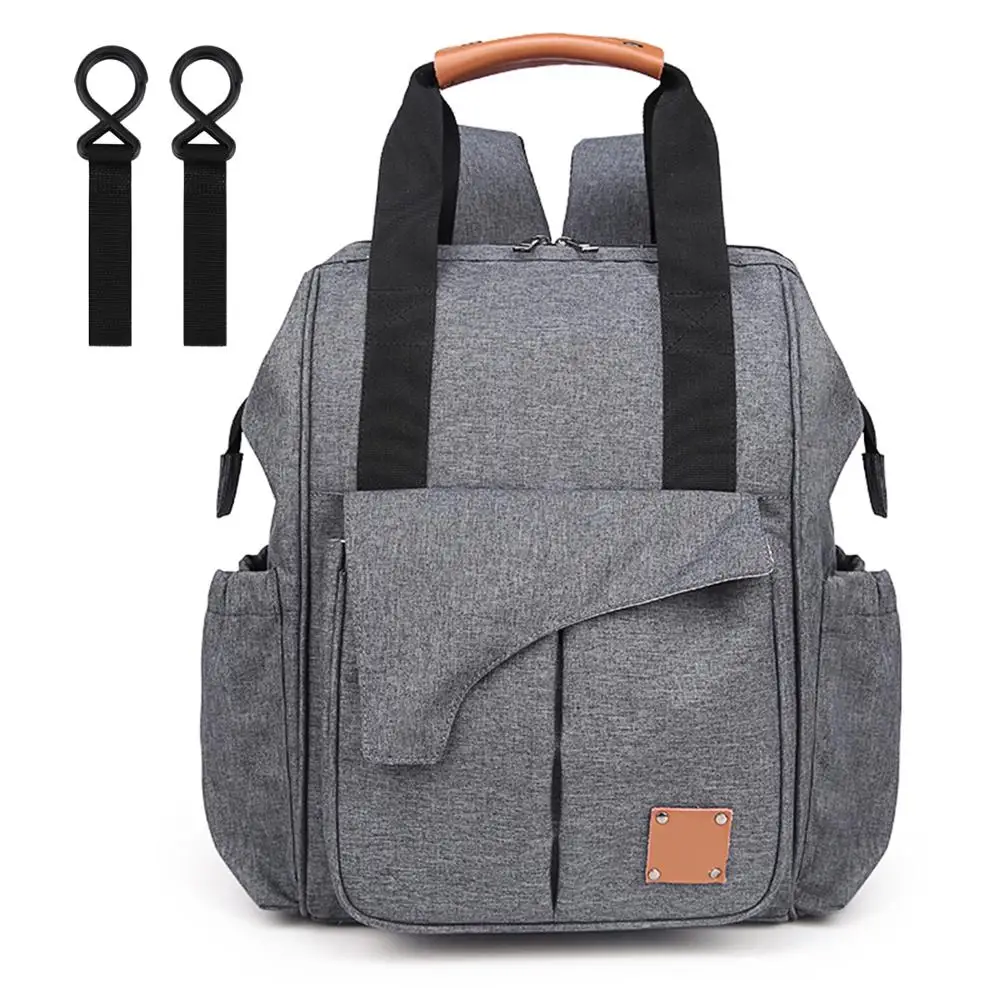 

Fashion Mummy Maternity Bag Multi-function Diaper Bag Backpack Nappy Baby Bag with Stroller Straps for Baby Care Waterproof