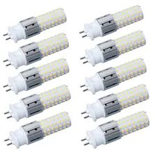 

10Pcs G12 15W LED Corn Bulb No Flicker Lamp SMD 5730 96LEDs Lighting Street Light Replace 150W Halogen Lamp For Home 110V 220V