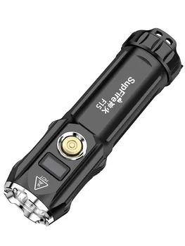 

Lamp Flashlight Battery USB Portable Powerful Led Flashlight Camping Light Bike Waterproof Torch Night Lights Creative AC50FL