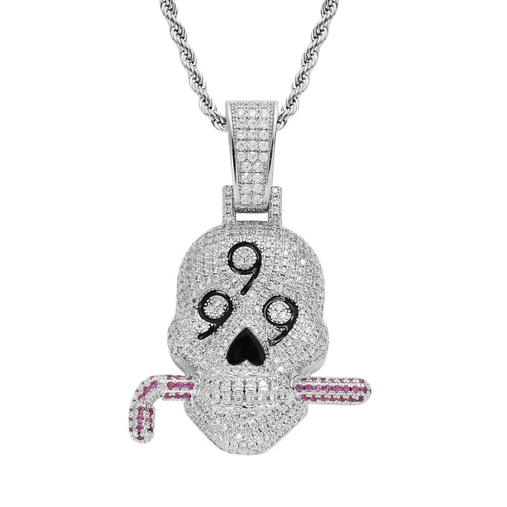 Hip Hop Men Necklace Juice Wrld 999 
