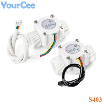 

S403 Water Flow Switch Liquid Circulation Pump Automatic Water Flow Sensor Switch DC 5V-24V 3Wires 4Wires