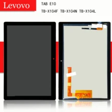 10," для lenovo TAB E10 E 10 TB-X104F TB-X104N TB-X104L TB X104 Сенсорный экран дигитайзер с ЖК-дисплеем Дисплей в сборе