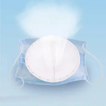 

50pcs Disposable Face Masks Filter Mask Replacement Filtering Pads Breathable Liner 3 Layer Mask Respiring Mat Non-woven Carbon