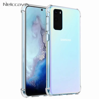 

500Pcs Airbag Shockproof Case For Samsung Galaxy S20 Ultra S10 Plus S10 5G S10 Lite S9 S8 S7 Note 10 Pro 9 Transparent Cover