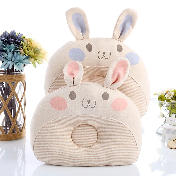

Infant Pillow Colored Cotton Cute Breathable Baby Pillow Newborn Infant Anti Migraine Baby Silk Floss Pillow