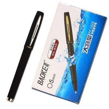 

12pcs/set Baoke 0.5mm/0.7mm/1.0mm Large Capacity Special Student Examination Office Neutral Pen Gel Pen School Stationery