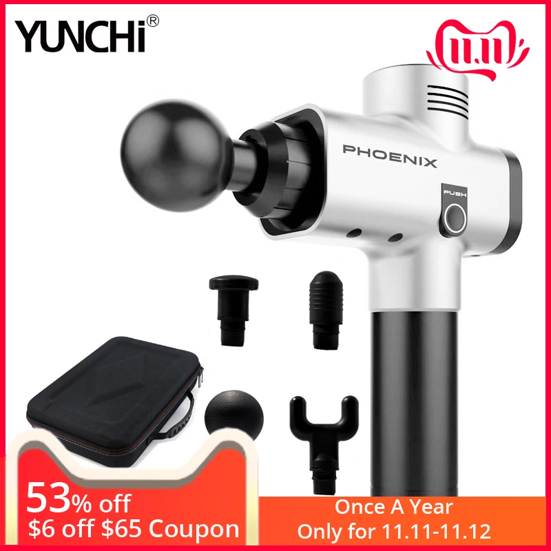 Tissue Massage Gun Muscle Massager Muscle Pain Management after Training Exercising Body Relaxation Slimming Shaping Pain Relief