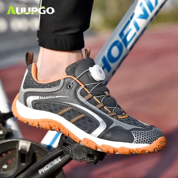 Auupgo-zapatos de Trekking para hombre y mujer, Zapatillas de malla transpirable de secado rápido para exteriores, senderismo, 2020