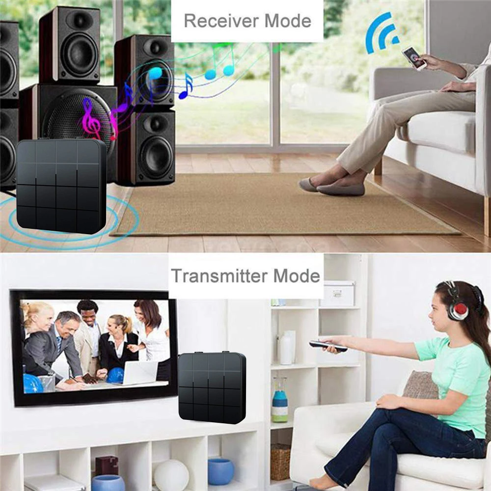 Аудио передатчик и приемник Bluetooth 5 0 4 2 беспроводной музыкальный USB адаптер в 1 RCA 3