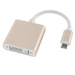 Портативный Usb 3,1 type-C к dvi видео конвертер 4K HDTV цифровой Соединительный Кабель-адаптер для использования для мобильного телефона ноутбука