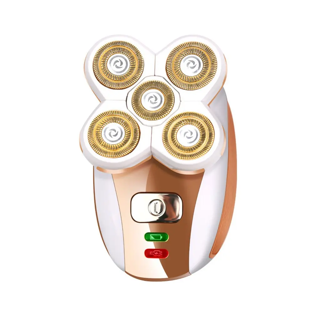 Для Sonax Pro Lady бритье Usb зарядка пятиточечное плавающее средство для удаления волос Бритье стрижка мытье лица щетка - Цвет: 1
