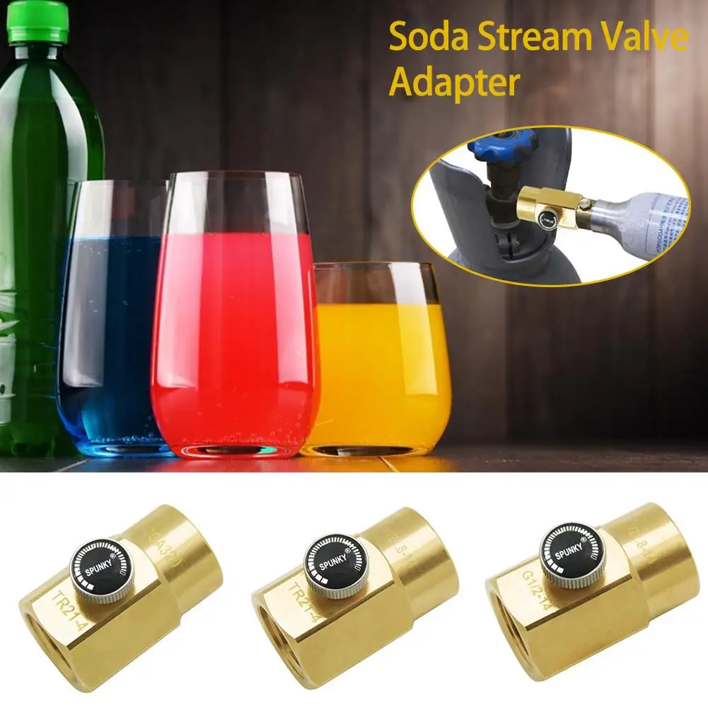 Soda поток Soda адаптер цилиндр заправки адаптер преобразования для Soda Поток Надувной клапан разъем