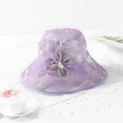 Mingjiebihuo Корейская Новая модная сетчатая Солнцезащитная шляпа женская летняя дорожная Солнцезащитная шляпа для женщин и девочек крутая Солнцезащитная шляпа уличная УФ женская шляпа - Цвет: Фиолетовый