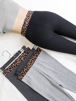 

2020 Women Winter Slim Warm Leggins Knitter Thick Elastic Velvet Trouser High Waist Leggings Fitness Workout Pants Female C12