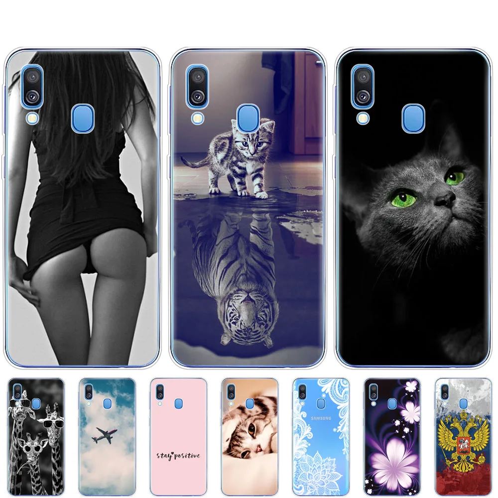 

Case For Samsung A40 Case Soft Silicone Back Cover Phone Case For Samsung Galaxy A40 GalaxyA40 A 40 A405 SM-A405F A405F Cartoon
