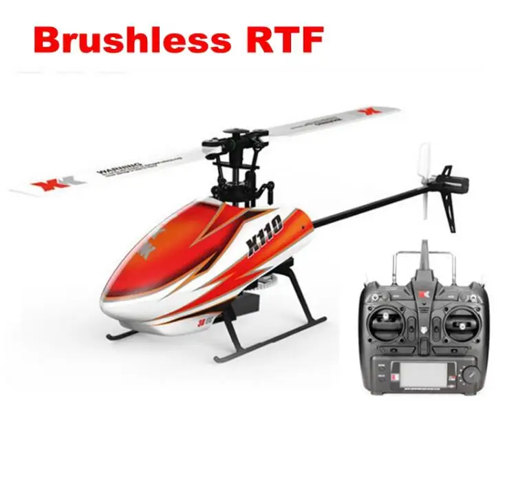 XK K110 6CH бесщеточный 3D-6G система RC вертолет RTF с FUTABA S-FHSS | Игрушки и хобби