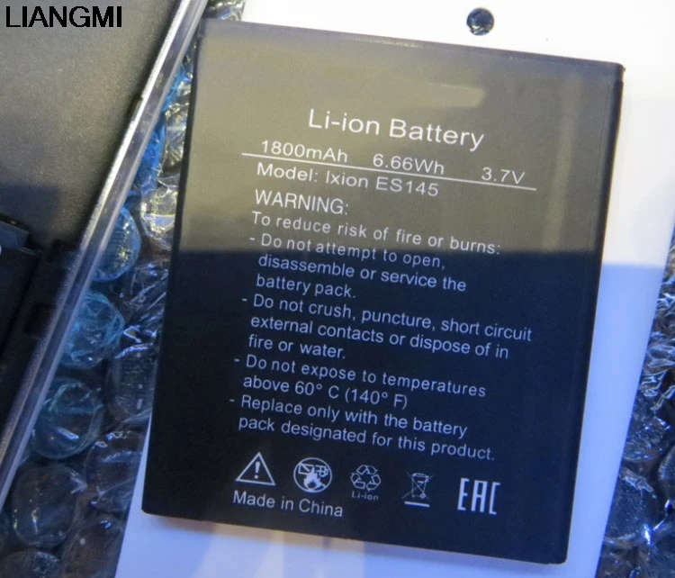 Для DEXP IXION ES145 аккумуляторы 1800mAh Мобильный телефон li-ion аккумулятор замена с
