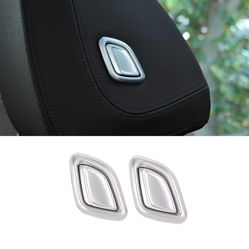 Автомобильный Стайлинг, подушка для головы, кнопки регулировки, отделка, наклейки с блестками для BMW 3 серии G20 G21 G28, аксессуары для интерьера