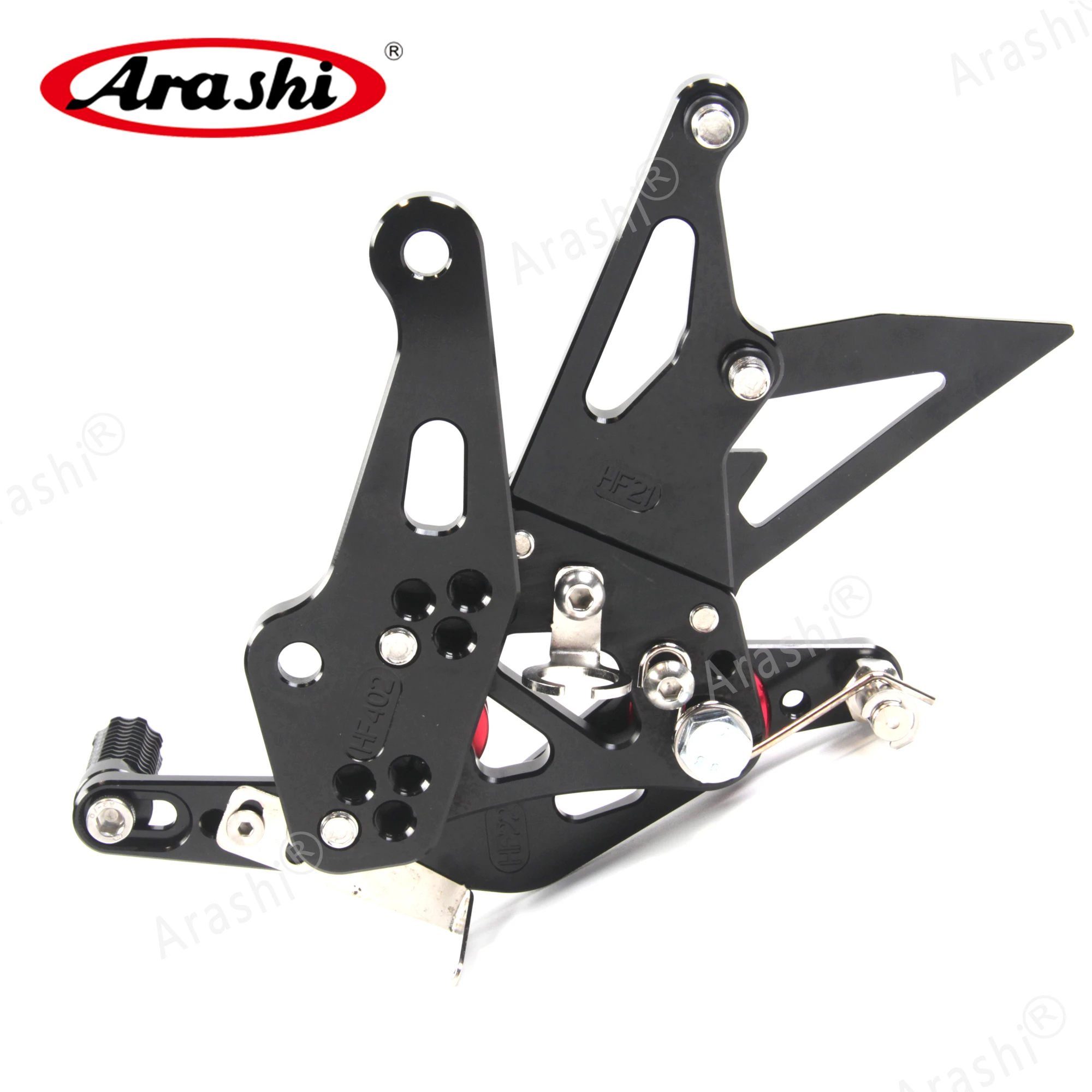 Регулируемая подставка для ног Arashi для KAWASAKI Z1000 Z 1000 Z1000SX CNC Rearset подножки Задние подножки алюминиевые