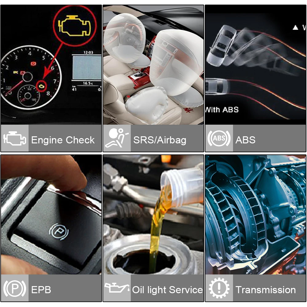 Obd abs. Программа для диагностики abs и airbag. cars epb reset.