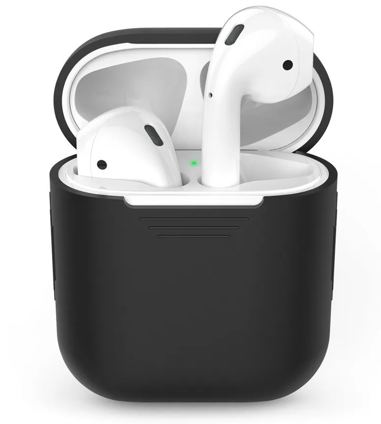 Подарочный мультяшный чехол airpod для apple airpods 1 и 2, мягкий разноцветный чехол для Airpods, силиконовый чехол, bluetooth наушники - Цвет: 14