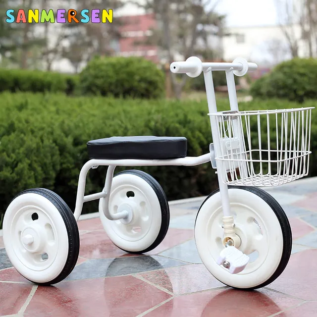Simple Style Children Tricycle 2-6 Years Old Multi-purpose Male And Female Baby Bicycle Stroller Removable Infant Light Tricycle 4