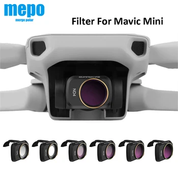 

Mavic Mini Camera Lens Filter For DJI Mavic Mini Drone ND/PL CPL Neutral Density Lens Filter Polarizing MCUV ND4 ND8 ND16 ND32