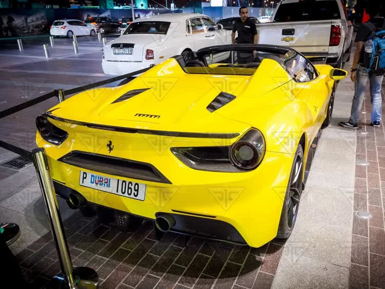 For Ferrari FERRARI 488 2015-2018 high quality Carbon Fiber rear boot Wing Spoiler Rear Roof Spoiler Wing Trunk Lip Boot Cover - - Racext 27