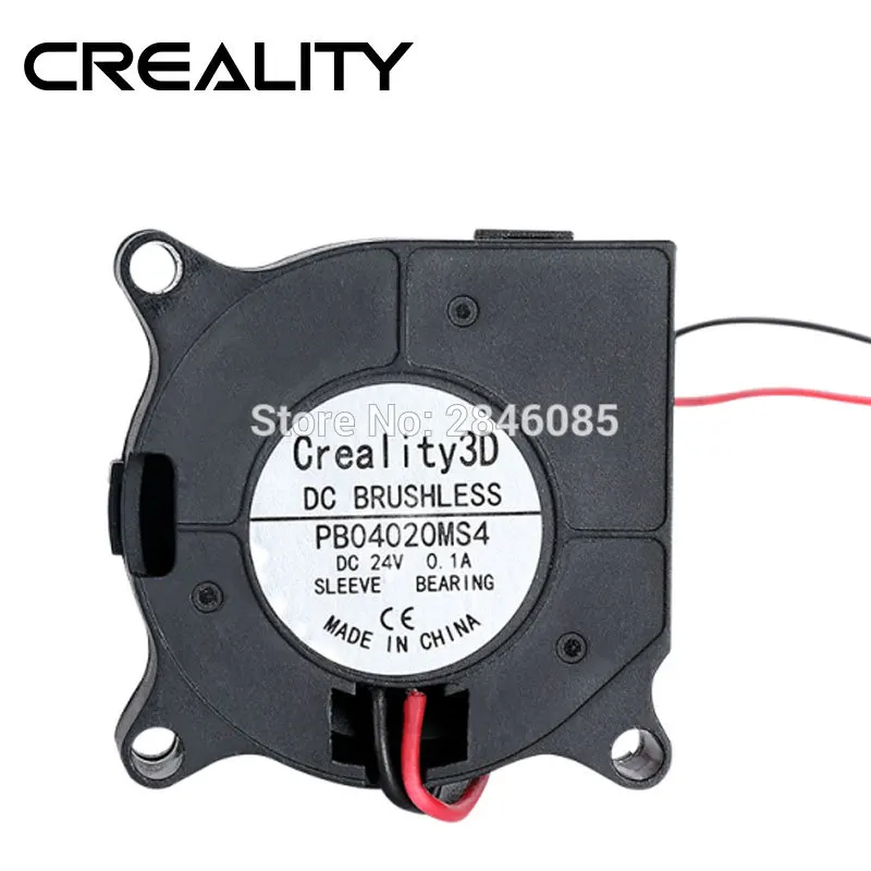 

DC24V Вентилятор охлаждения CR-10S Pro 4020 вентилятор 40X20 мм для CREALITY CR-10S Pro части 3d принтера